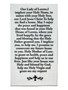 Our Lady Of Loretto Laminated Prayer Card: Finding Miracles & Deepening Devotion (English 3.5” x 2”)