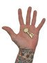 Saint Benedict San Benito (Golden) Key Talisman - Radiate Strength, Deflect Dark Forces, Shield Yourself From Harm (2")