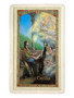 Santa Cecilia Laminated Prayer Card: Music & Devotion (Spanish 4” x 2”)