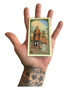 San Isidro Labrador Laminated 4" x 2" Prayer Card With Spanish Oracion
