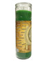 Steady Work Talisman Trabajo Fijo 7 Day Green Prayer Candle For Busy Workflow, Many Customers, Promotion, ETC.
