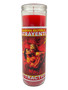 Attraction Atrayente Veladora Esoterica Red 7 Day Prayer Candle For Romance, Love, Passion, Soulmates, ETC.