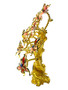 Lucky Evil Eye Red Butterfly Flowers Prosperity Tree Feng Shui Tree For Protection, Ward Off Evil, Good Luck, ETC.