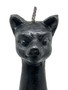 Cat / Gato / Figure Candle / 6" / Black / Protection & Good Luck