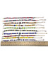 Ochosi / Double Sided / Adjustable Length Clasp Bracelet / 7” - 9” / Protection & Justice