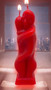 Eternal Love / Figure Candle / Red / 5” / Love & Relationship Bonding