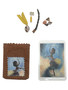 Orisha Oya / Mojo Bag Kit / Mojo Bag, Prayer Card & Charms / Brown / 3" / Transformation & Change / Use during times of transition and personal growth