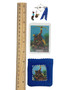 Orisha Ochosi / Mojo Bag Kit / Mojo Bag, Prayer Card & Charms / Blue / 3" / Protection & Justice / Carry to guide you in legal matters and bring justice to your path