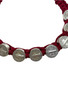 Sacred Shield - Saint Benedict Adjustable 6"- 8" Cord Bracelet (Red)