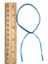 Yemaya's Ocean Flow - Colors Of The Orishas: Adjustable Length Macramé & Seed Bead Bracelet (Light Blue)