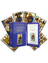 El Verdadero Tarot de Marsella tarot deck box, featuring classic Marseille imagery.