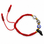 Lucky Protection Elephant & Evil Eye Adjustable Bracelet - Luck • Protection • Prosperity • Good Fortune • Positive Energy