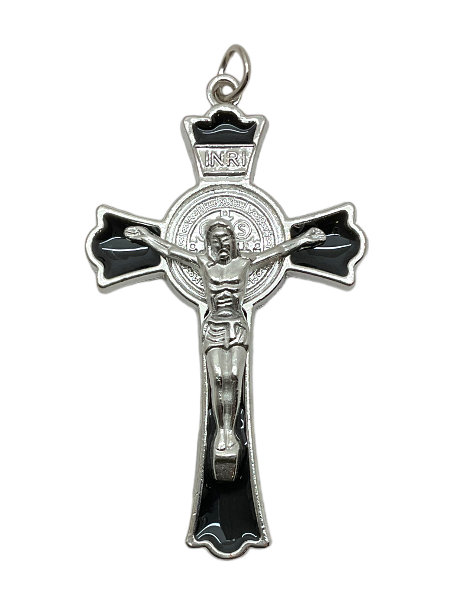 Jesus Men's Jesus Head On Cross Diamond Pendant – SHYNE JEWELERS
