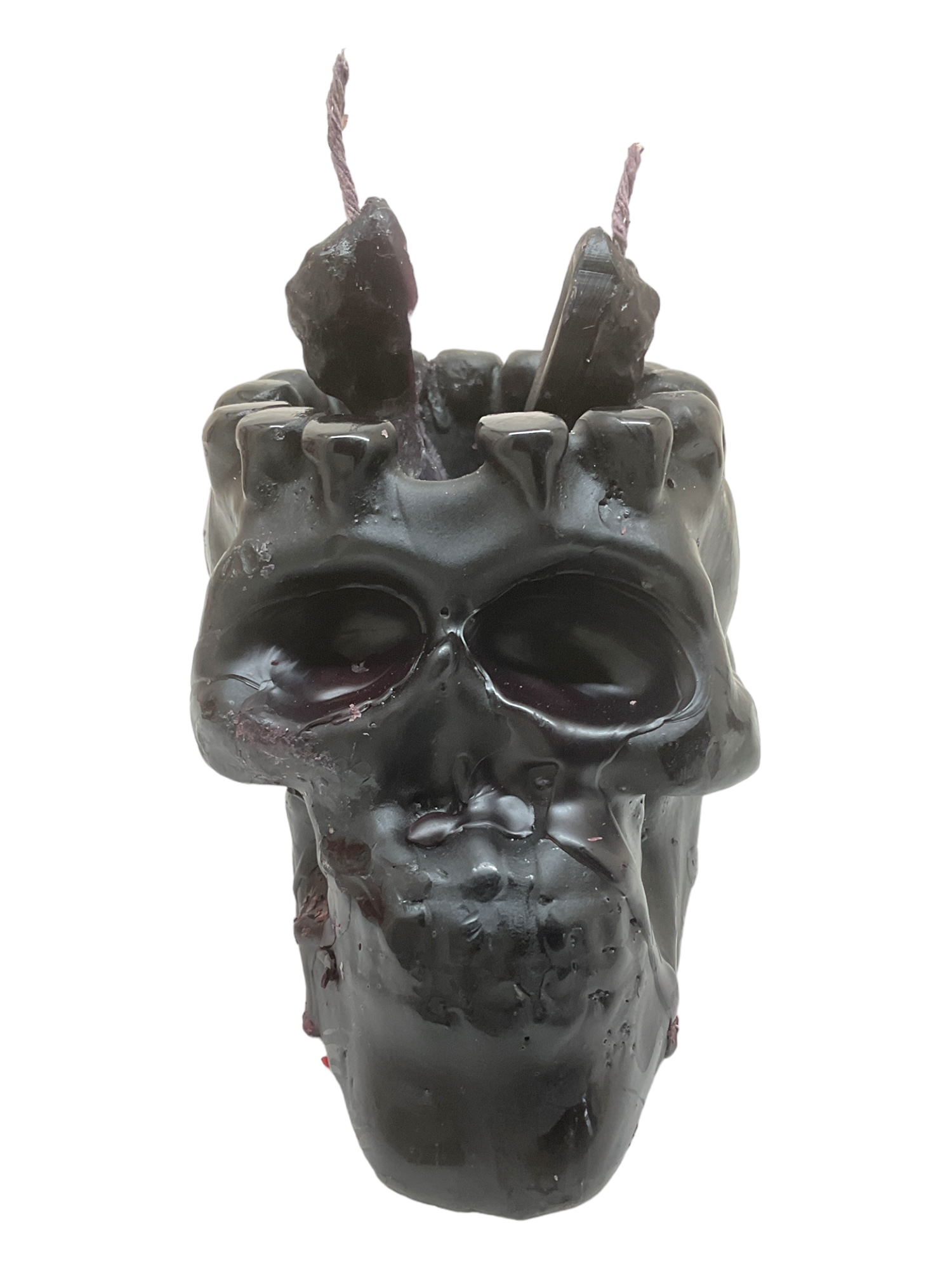 はち‼️限定1！感謝価格‼️黒魔術 Halloween candle✨ Skull Black Pillar Candle,halloween Candle,skeleton Gothic