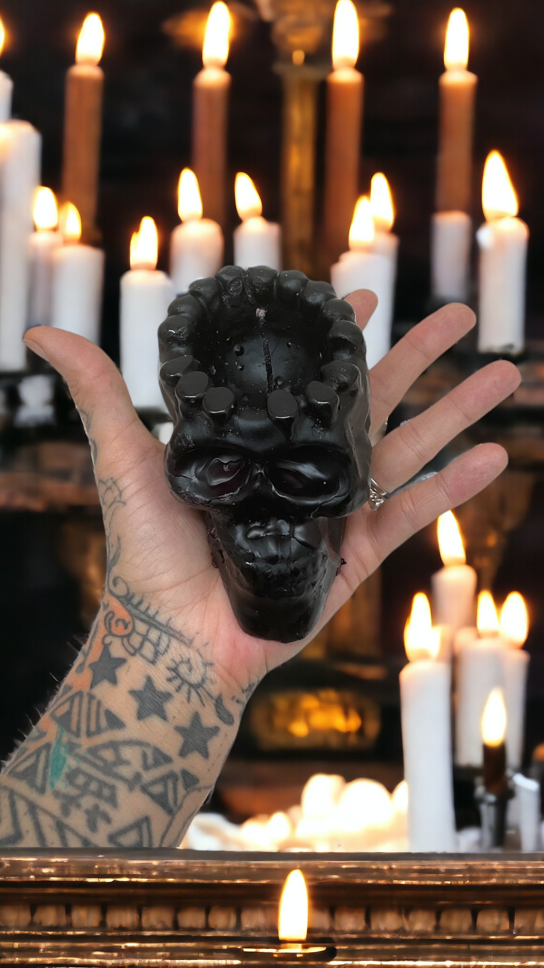 Special Skull Calavera Especial Figure Candle – “All hexes are