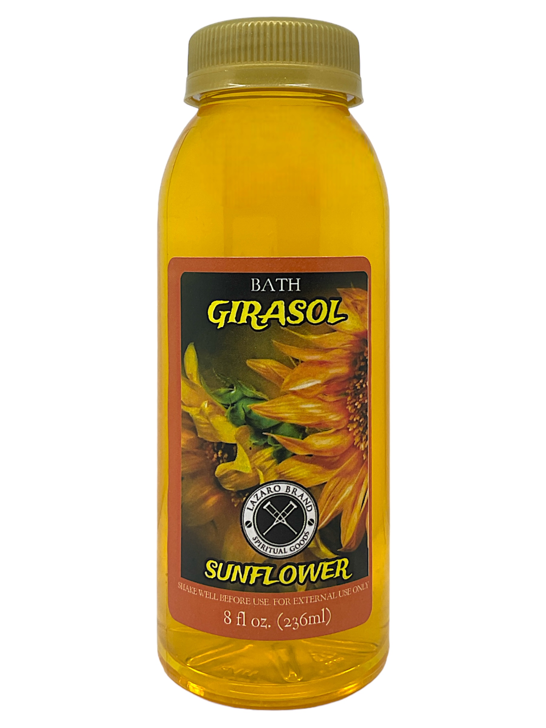 Sunflower Girasol Spiritual Bath Liquid: Bathed in Golden Light