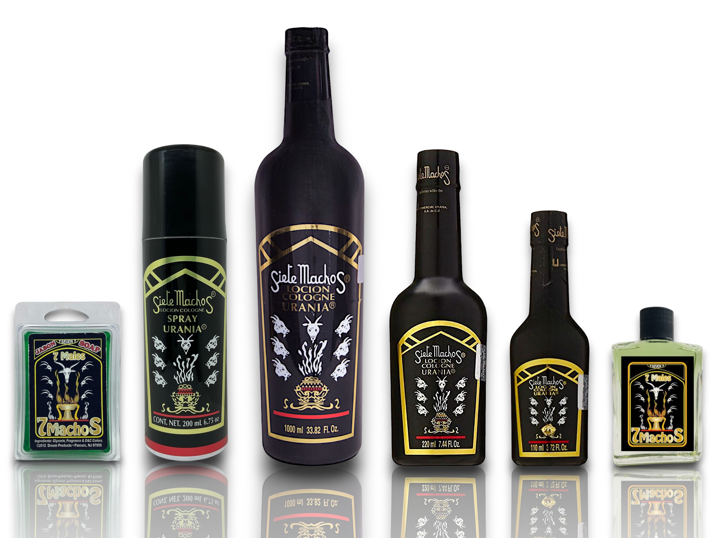 110 Ml Precio De La Loción Machos Locion Siete Machos Urania