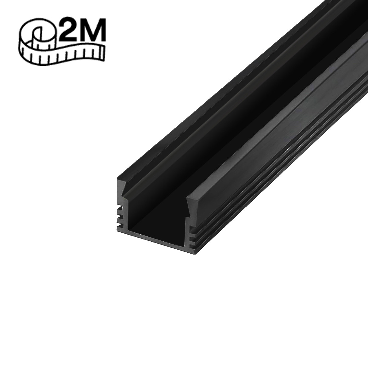 2m 1616 16x16mm Profil Aluminium Angulaire Tour Pour Bandes Strip LED