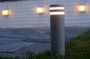 Focus IP44 Outdoor LED Bollard Light Without Bulb