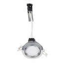 Steel Tiltable GU10 Downlight Chrome