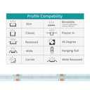 Aon RGB 12V COB 14W LED Strip Lights