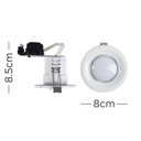 Fire Rated Downlight in White