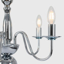 Gothica 5 Way Chrome Ceiling Light