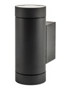 Integral LED Outdoor Versari GU10 Wall Light IP54 designed for 2x max 5W LED GU10