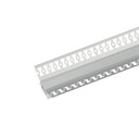 SlimPro Plaster-In Inner Corner Aluminium Profile 1m Option, Diffusers Available