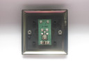 Varilight Brushed Brass 1-Gang TV Socket, F-Type Satellite