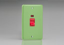 Varilight Beryl Green Lily 45A Cooker Switch