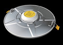 6W Narrow Frame Recessed LED Panel With E27 Base (SKU: MS-Z120-6)