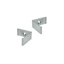Square Corner Wide Aluminium Profile With Clip-In Frosted Diffuser 2m
