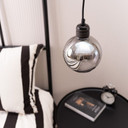 Bellamy Pendant Shade Small Globe in Smoked Glass