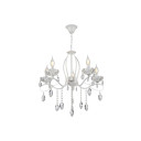 Tabitha Mediterranean Elegant Transitional Elizabeth Style Crystal Chandelier Ceiling Light E14