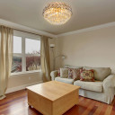 Herringbone Crystal Chandelier Ceiling Light Gold