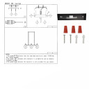 Amber Cone Glass Black Gold Metal Body Island Chandelier Ceiling Light