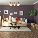 Amber Cone Glass Black Gold Metal Body Island Chandelier Ceiling Light