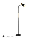 Modern Floor Lamp with Gold Accents