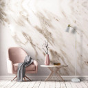 Modern Floor Lamp with Gold Accents