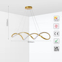 Elegant Infinity LED Indoor Pendant Light