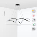 Elegant Infinity LED Indoor Pendant Light