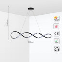 Elegant Infinity LED Indoor Pendant Light