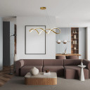 Elegant Infinity LED Indoor Pendant Light