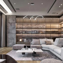 Elegant Infinity LED Indoor Pendant Light