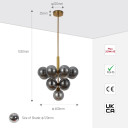 Cosmos Sphere Pendant Chandelier