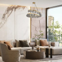 Helix Glow Pendant Chandelier