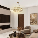 Helix Glow Pendant Chandelier