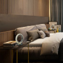 Elegant Halo Glow Ring LED Table Lamp