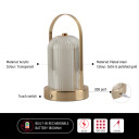 Gleam Guard Rechargeable Lantern Table Lamp